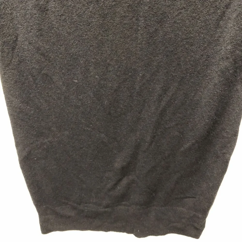J Crew Sweater Dress Wool Zip Up Turtleneck Mini Long Sleeve Size Unknown